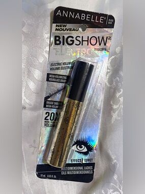 🆕 Annabelle Bigshow Electro Mascara, Black, Electric Volume